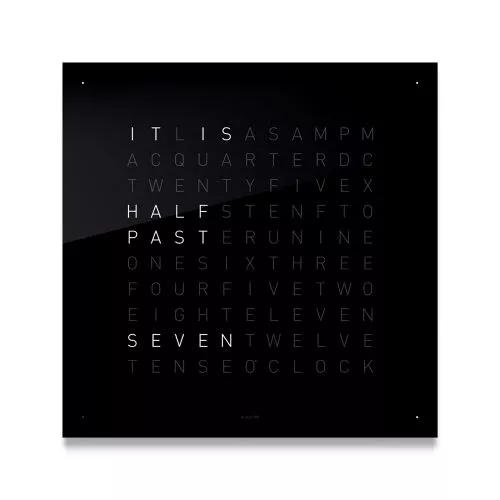 QLOCKTWO Classic Black Pepper QT4ENBLPC-2