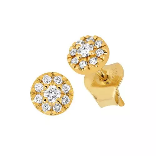 Sandberg Toivomuslähde timanttikorvakorut R-665K-1