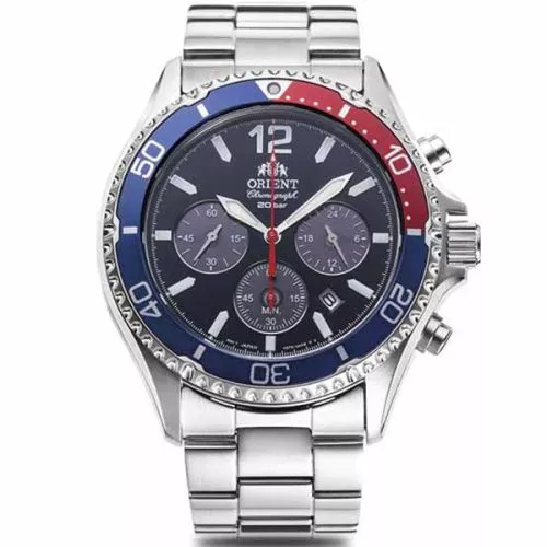 Orient Mako Solar Chronograph RA-TX0201L10B-1