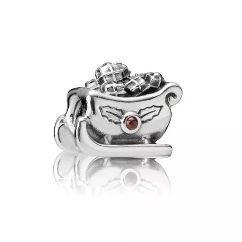 Pandora Santa's Sleigh Charm 790562GA-1