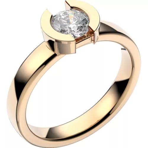 Schalins Rhen 0,60 ct, keltakulta-52