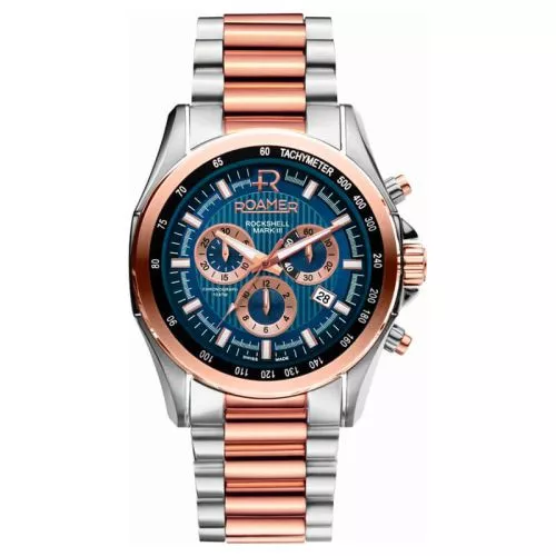 Roamer Rockshell Mark III Chronograph Uhr 220837 49 45 20-1