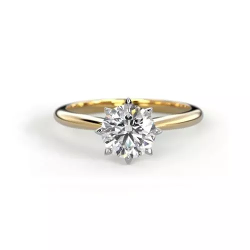 Romanssi Ruusu Ring / Labordiamanten 1.0 ct  261-100 KK/VK-1