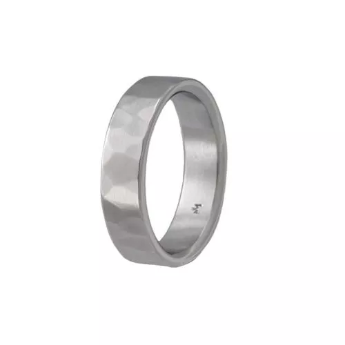 Ilkka Marttiini Agás -flakkasormus 5mm matta taottu S010-1