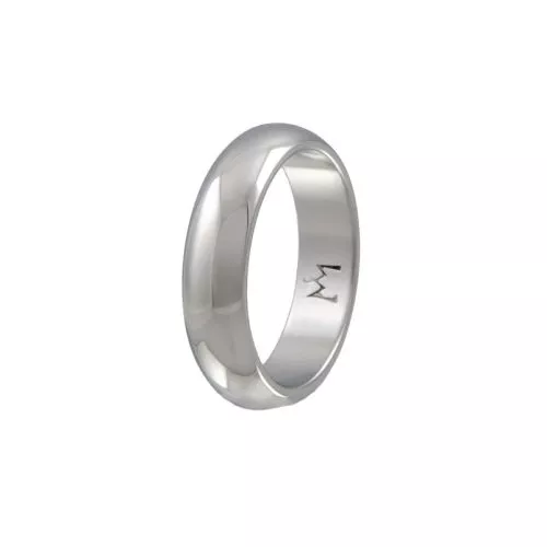 Ilkka Marttiini Agás -tynnyrisormus 5mm kiillotettu sileä S720-1