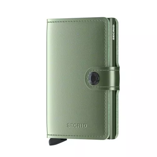 Secrid Miniwallet Metallic Green MME-GREEN-1