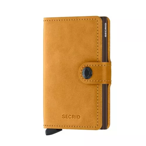 Secrid Miniwallet Vintage Ochre MV-OCHRE-1