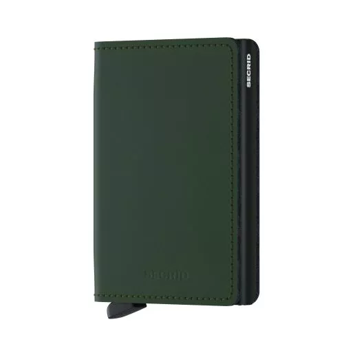 Secrid Slimwallet Matte Green Black SM-GREEN-BLACK-1