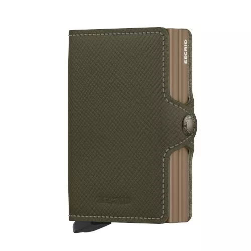 Secrid Twinwallet Saffiano Olive TSA-OLIVE-1