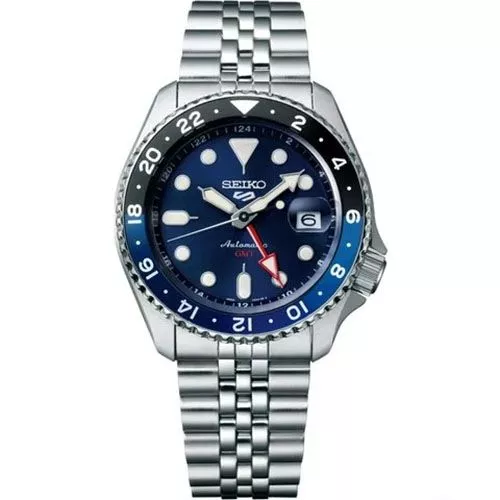Seiko 5 Sports SSK GMT 'Blueberry' Automatic SSK003K1-1