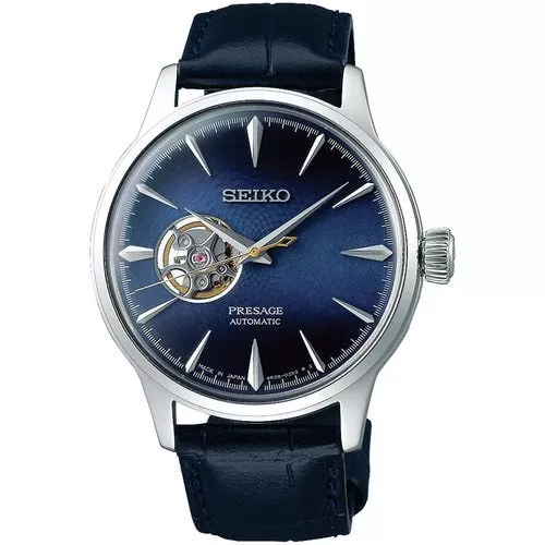Seiko Elite Presage Automatic Cocktail Blue Moon Open Heart SSA405J1-1