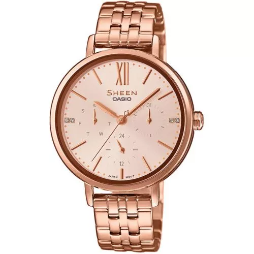 Casio Sheen Uhr SHE-3064PG-4AUER-1