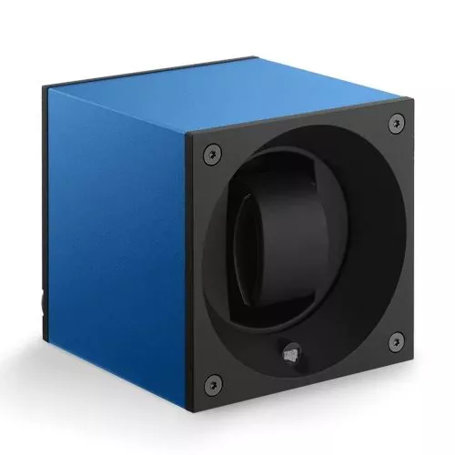 SwissKubik Masterbox Aluminium Sapphire Blue kellonpyöritin SK01.AE008 -15