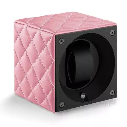 SwissKubik Masterbox Couture Pink Leather kellonpyöritin SK01.CV.COUT.ROSE C/BLANCHE-39