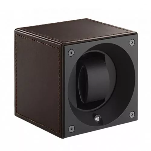 SwissKubik Masterbox Leather Brown kellonpyöritin SK01.CV004-23
