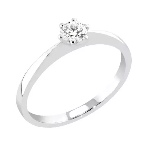 Romanssi Ruusu timanttisormus SOLITAIRE 0.20CT