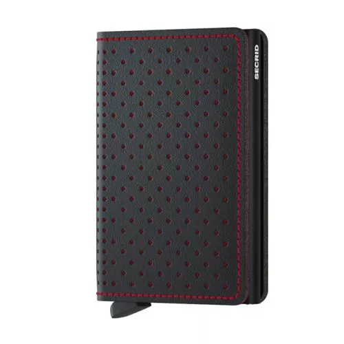Secrid Slimwallet Perforated Black-Red SPF-BLACK-RED-0