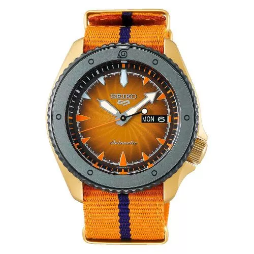 Seiko 5 Sports Naruto & Boruto Limited Edition, Naruto Uzumaki SRPF70K1-1