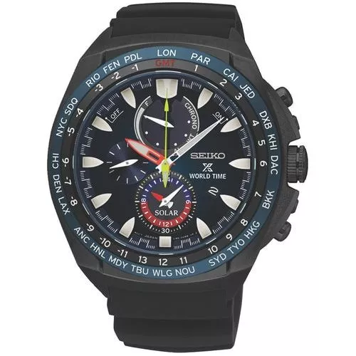 Seiko Elite Prospex Solar World Time  SSC551P1-1