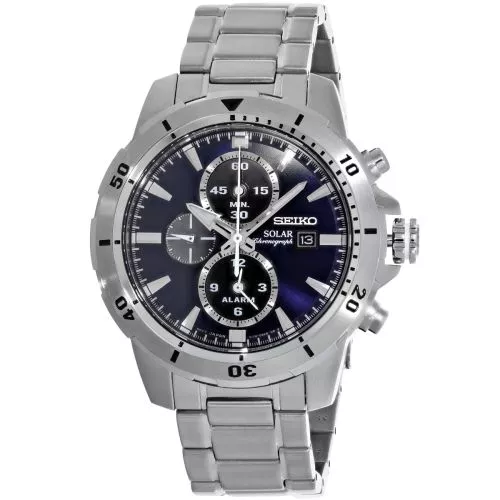 Seiko Solar Alarm SSC555P1-1