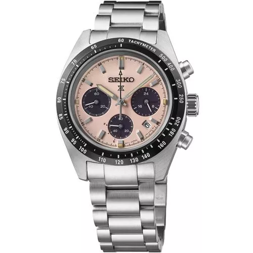 Seiko Prospex Speedtimer Solar Chronograph “Salmon” SSC963P1