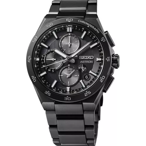 Seiko Astron GPS Solar Dual-Time Chronograph SSH155-1