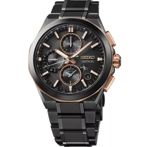 Seiko Astron GPS Solar Dual-Time Chronograph 100th Anniversary SSH158J1-1