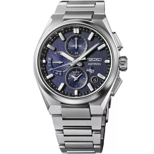 Seiko Astron GPS Solar Dual-Time Chronograph SSH161J1-1