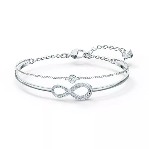 Swarovski Infinity Bangle Chain -rannekoru 5520584-1