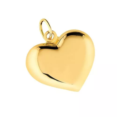 Gold HerzAnhänger RS 15MM-1