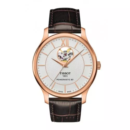 Tissot T-Classic Tradition Powermatic 80 Open Heart T063.907.36.038.00-1