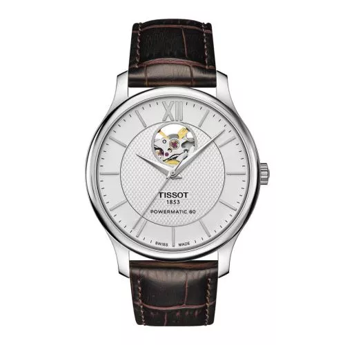Tissot T-Classic Tradition Powermatic 80 Open Heart T063.907.16.038.00-1