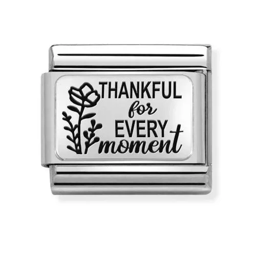 Nomination Classic Thankful For Every Moment 330111/32-1