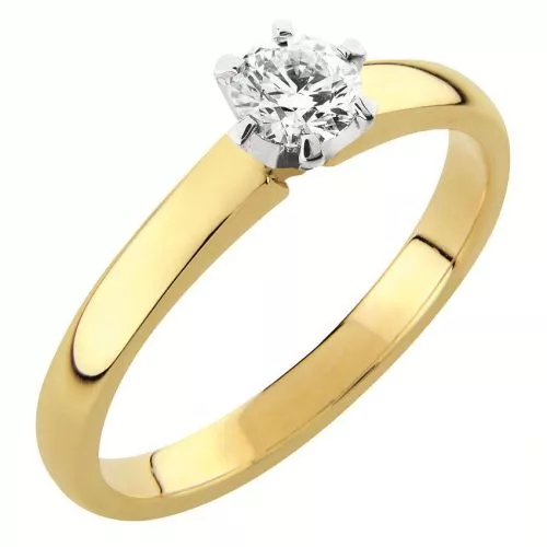 Sandberg Kuunsäde -timanttisormus (0.23ct) V-15-1