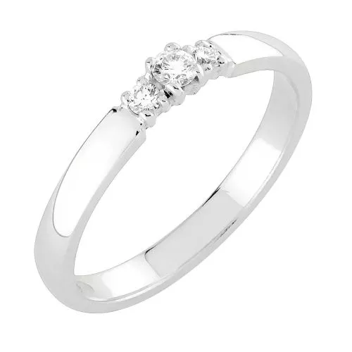 Sandberg Aamukaste III -timanttisormus V-28w-1