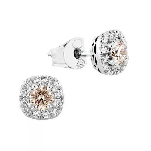 Sandberg Toivomuslähde timanttikorvakorut V-605w 0.20ct-1