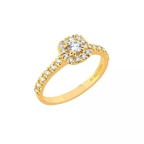 Sandberg Toivomuslähde I -timanttisormus V-705-1