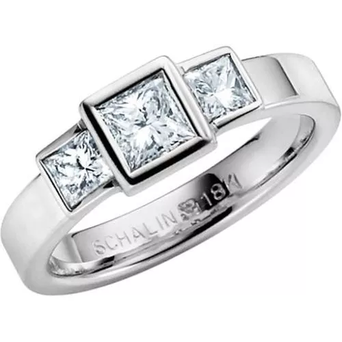 Schalins Vision 0,90ct,  Weißes Gold-22