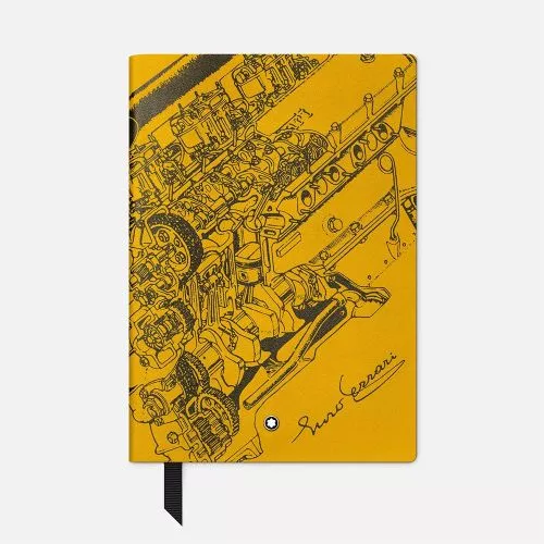 Montblanc Notebook #146 small, Great Characters Enzo Ferrari, Giallo Modena MB134717-1