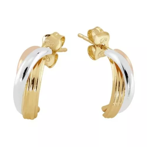 Kultaiset korvakorut X3HE213460-TC-II-1