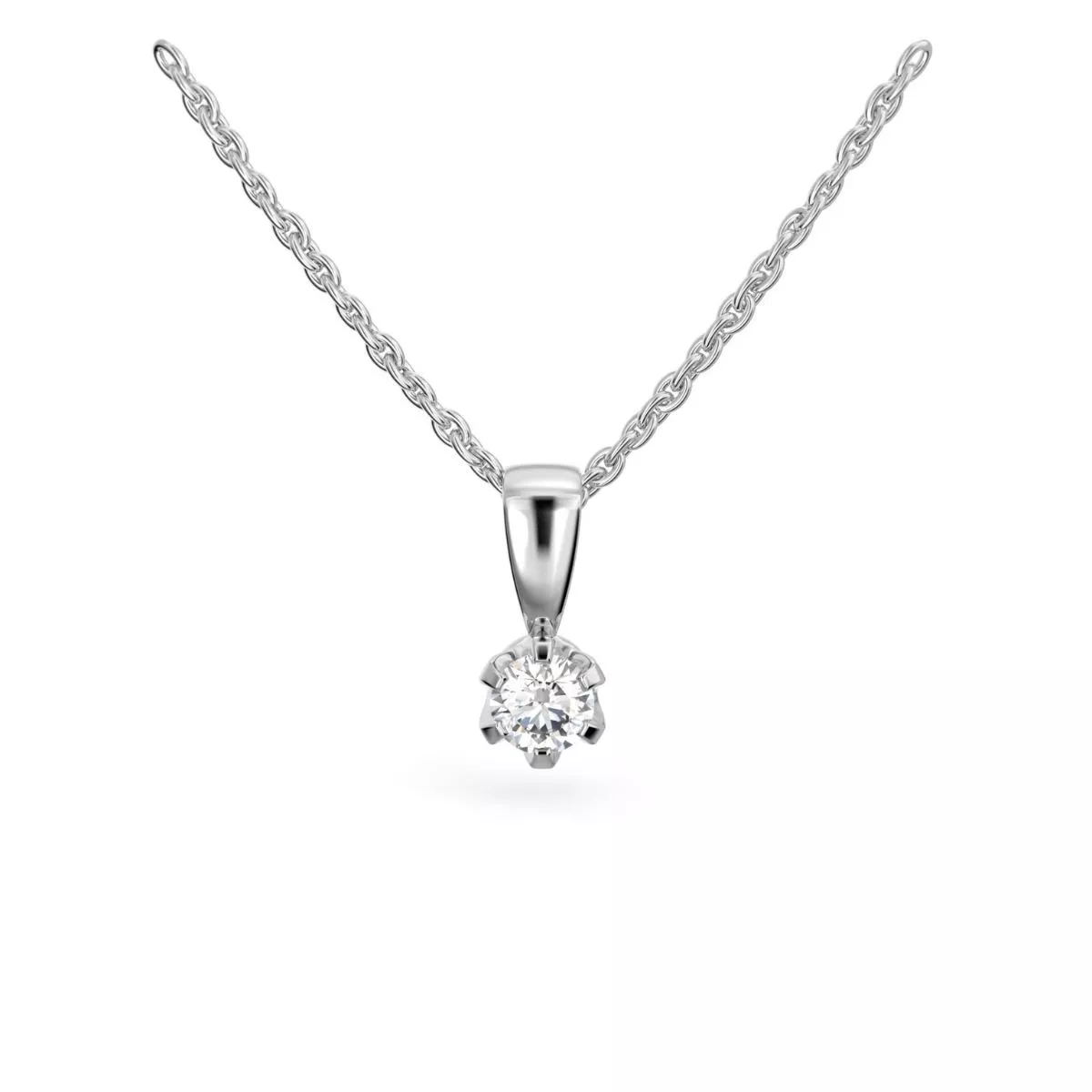 Festive Classic timanttiriipus, platina 129-015R-PT