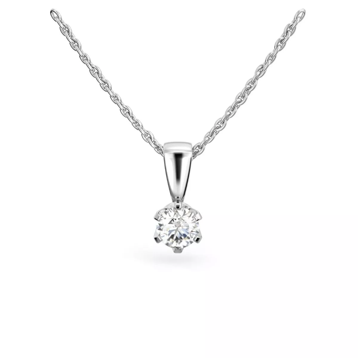 Festive Classic timanttiriipus, platina 129-030R-PT