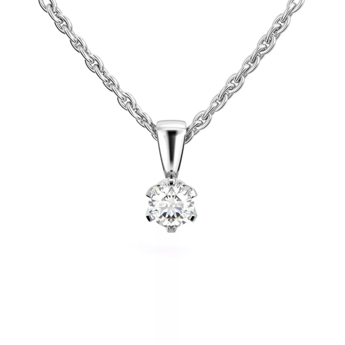 Festive Classic timanttiriipus, platina 129-040R-PT