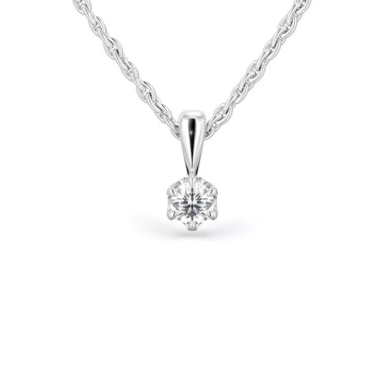 Festive Adele riipus, valkokulta 671-010-VK