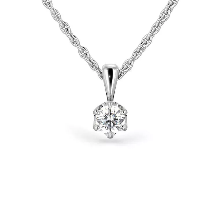 Festive Adele riipus, valkokulta 671-020-VK