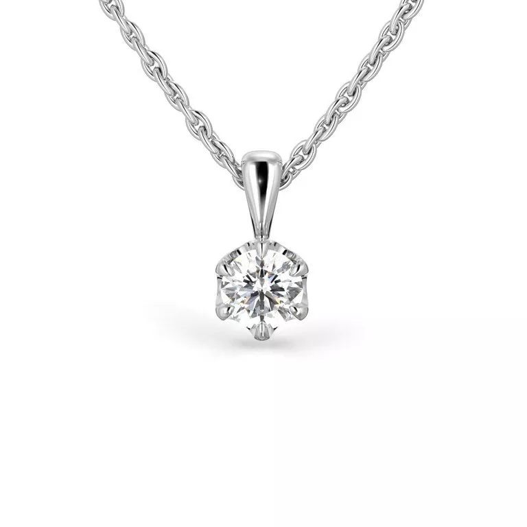 Festive Adele riipus, valkokulta 671-030-VK