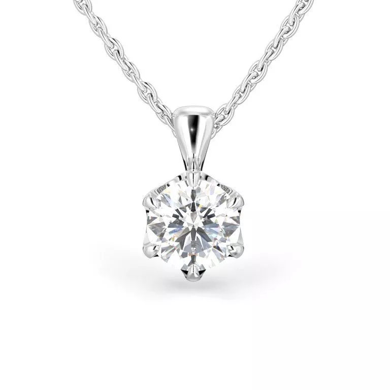 Festive Adele riipus, valkokulta 671-100-VK