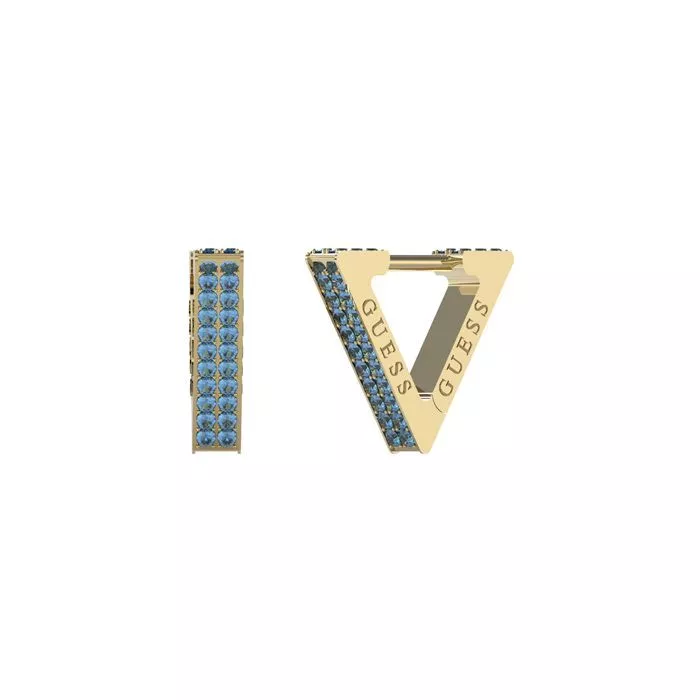 Guess Crazy Triangle korvakorut / sininen JUBE03306JWYGBLT/U