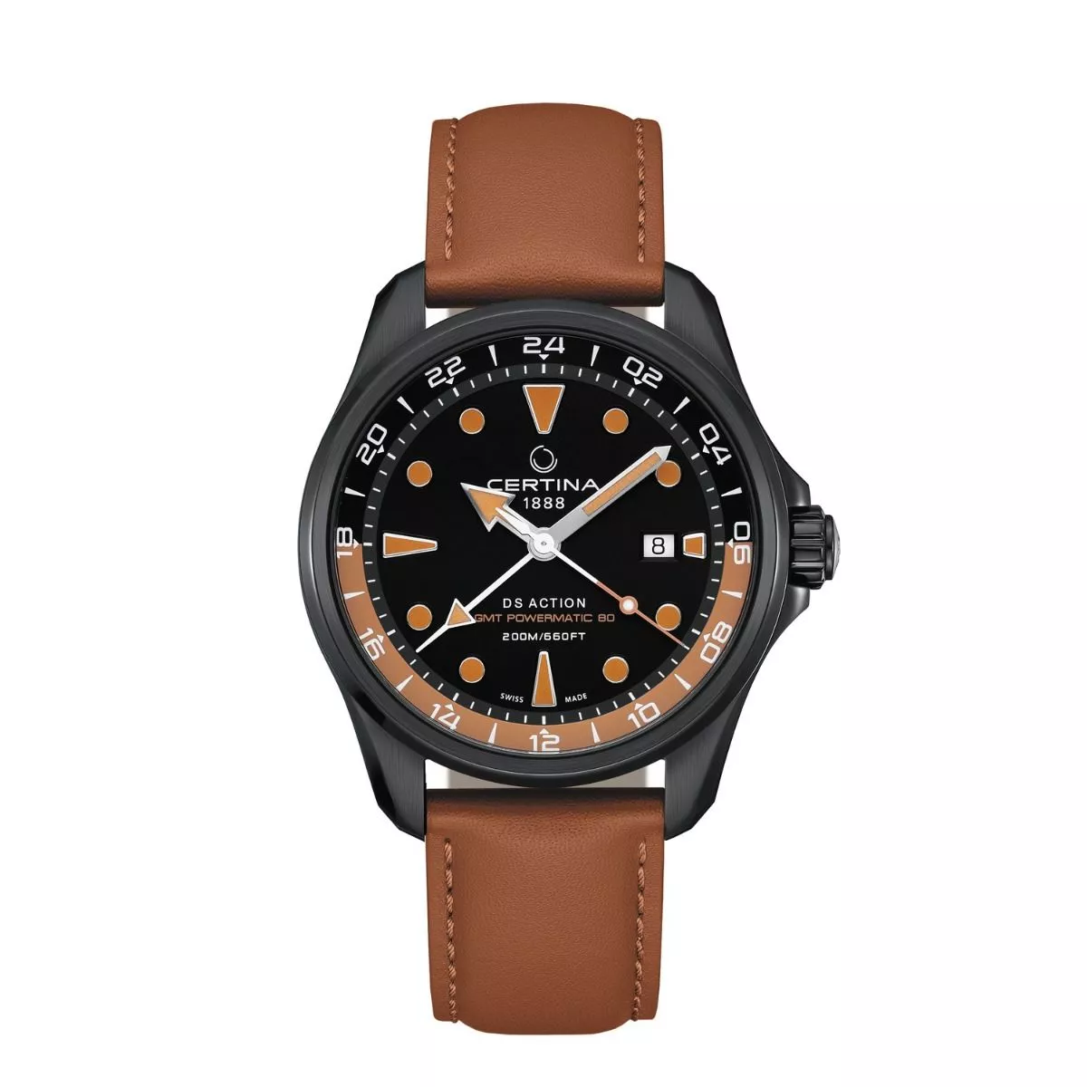 Certina Ds Action Gmt Powermatic 80 Review Certina DS Action GMT
