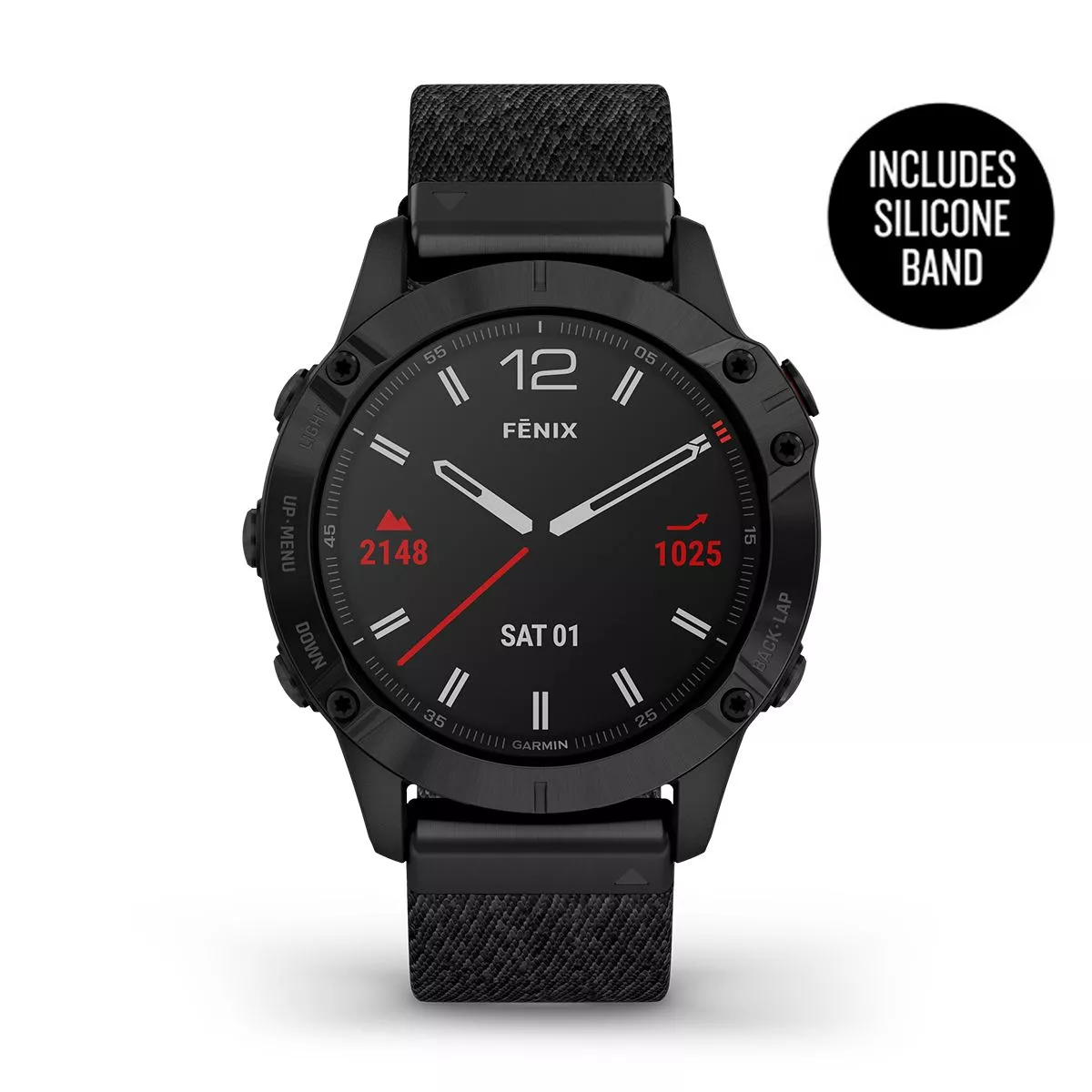 GARMIN Fenix 6 Sapphire Black DLC 010-02158-17 | Kulta-Center.com